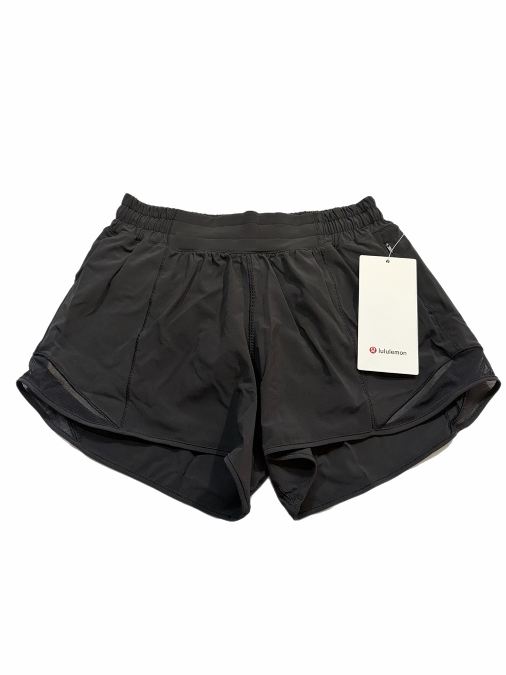 NWT Lululemon Hotty Hot Short *LR 4" (Black) Size 6